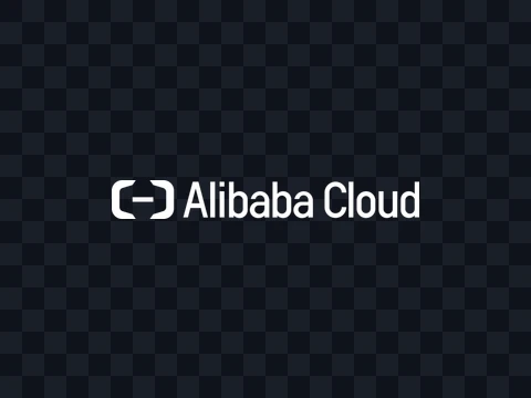 Alibaba Cloud Alibaba Cloud Logo White Dark PNG