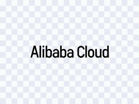 Alibaba Cloud Alibaba Cloud Wordmark Black Light SVG