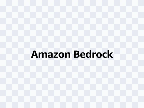 Amazon Bedrock Amazon Bedrock Wordmark Black Light SVG