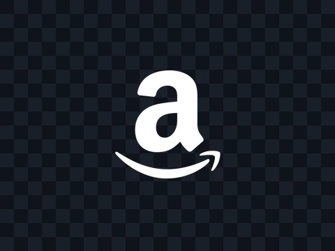 Amazon Amazon Icon White Dark PNG