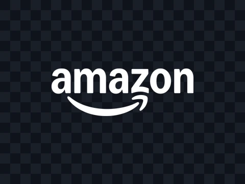 Amazon Amazon Logo White Dark PNG