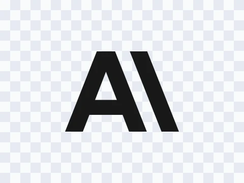 Anthropic Anthropic Icon Black Light SVG