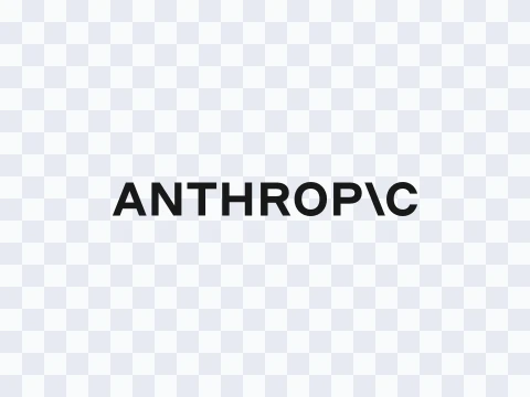 Anthropic Anthropic Logo Black Light SVG