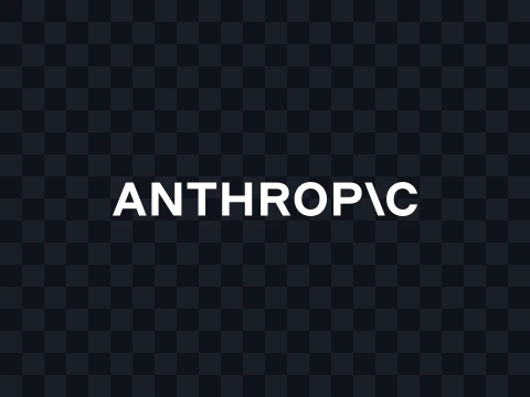Anthropic Anthropic Logo White Dark SVG