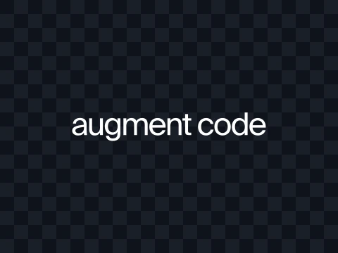 Augment Code Augment Code Wordmark White Dark SVG