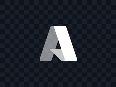 Azure Azure Logo White Dark PNG