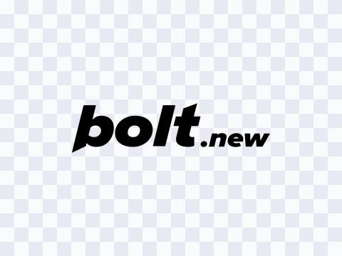 Bolt AI Bolt AI Logo Black Light SVG