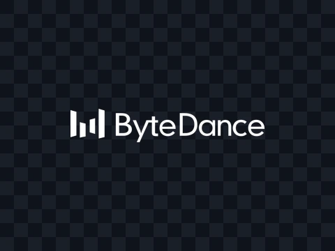 ByteDance ByteDance Logo White Dark PNG