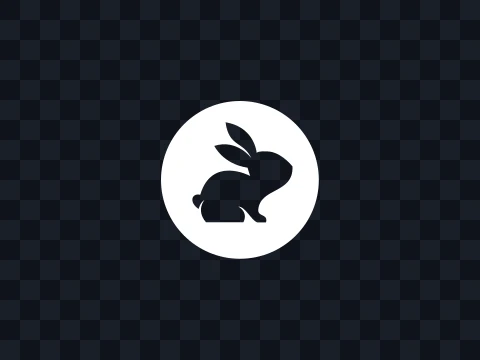CodeRabbit CodeRabbit Icon White Dark SVG