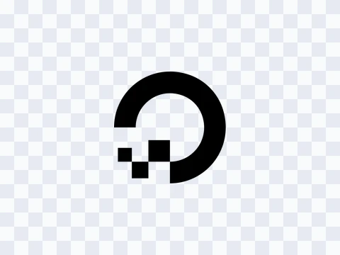 Digital Ocean Digital Ocean Icon Black Light PNG
