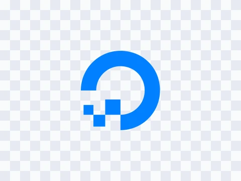 Digital Ocean Digital Ocean Icon Colored Light SVG