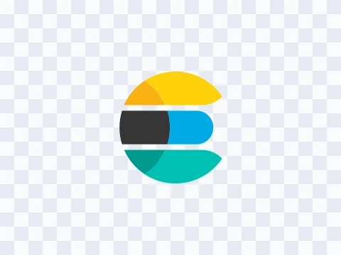 Elasticsearch Elasticsearch Icon Colored Light SVG