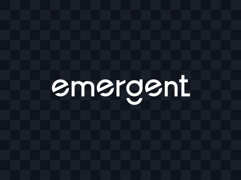 Emergent Emergent Logo Colored Dark SVG