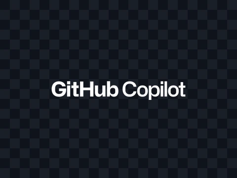 GitHub Copilot GitHub Copilot Wordmark White Dark PNG