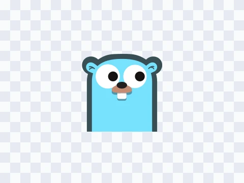 Golang Golang Icon Colored Light SVG