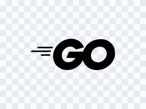 Golang Golang Logo Black Light SVG