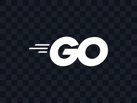 Golang Golang Logo White Dark SVG