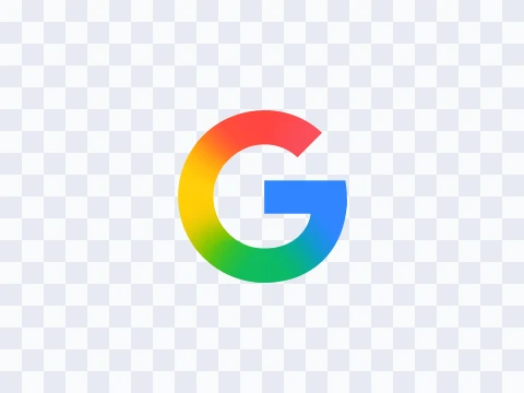 Google Google Icon Colored Light SVG