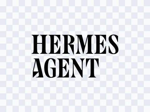 Hermes Agent Hermes Agent Wordmark Black Light SVG
