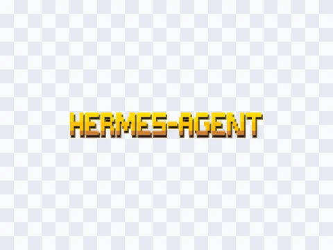 Hermes Agent Hermes Agent Wordmark Colored Light PNG