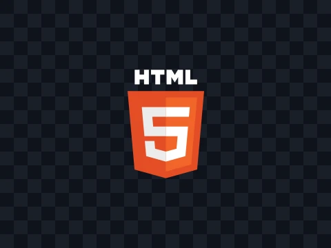 HTML HTML Logo Colored Dark SVG