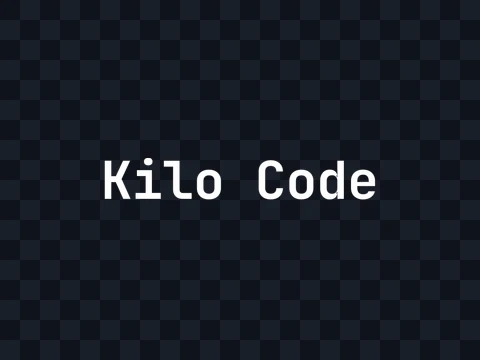 Kilo Code Kilo Code Wordmark White Dark PNG
