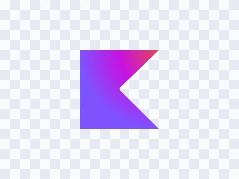 Kotlin Kotlin Icon Colored Light SVG