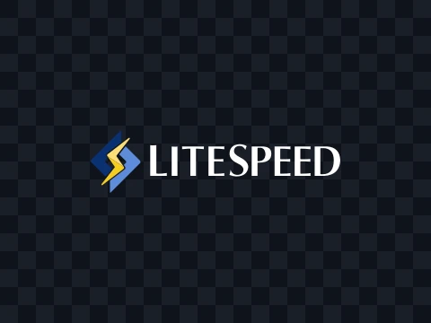LiteSpeed LiteSpeed Logo White Dark SVG