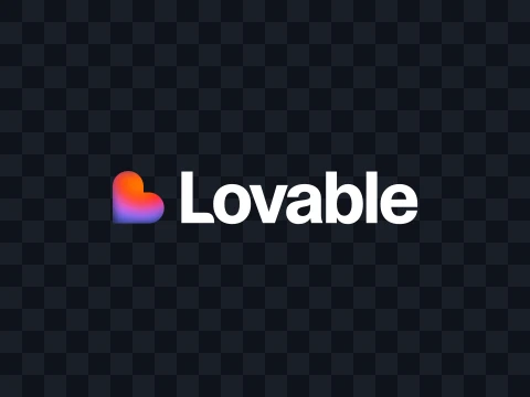 Lovable Lovable Logo Colored Dark SVG