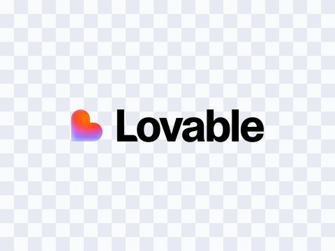 Lovable Lovable Logo Colored Light SVG