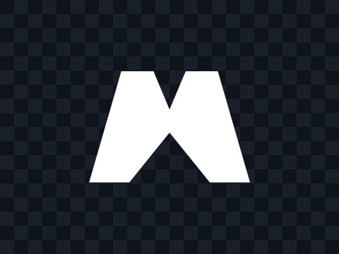 Magnific Magnific Icon White Dark SVG