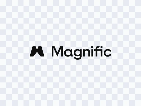 Magnific Magnific Logo Black Light SVG