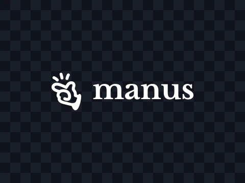 Manus Manus Logo White Dark SVG