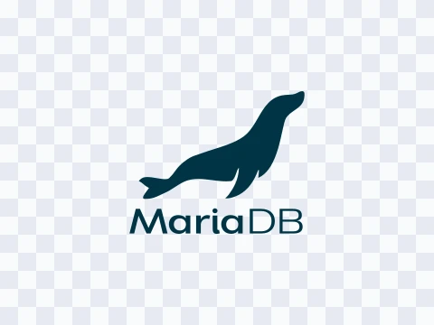 MariaDB MariaDB Logo Colored Light SVG