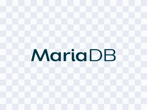MariaDB MariaDB Wordmark Colored Light SVG