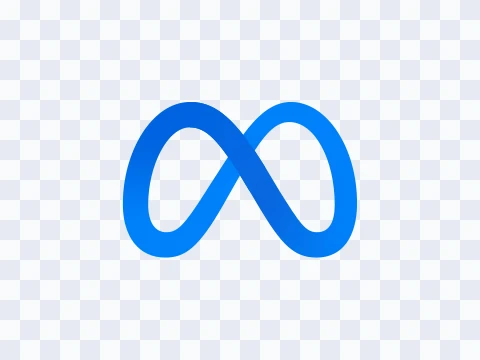 Meta Meta Icon Colored Light SVG
