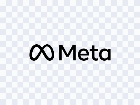 Meta Meta Logo Black Light PNG