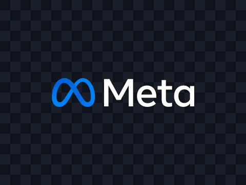 Meta Meta Logo Colored Dark SVG