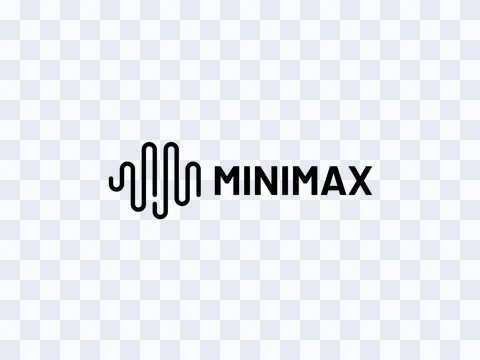 MiniMax MiniMax Logo Black Light PNG