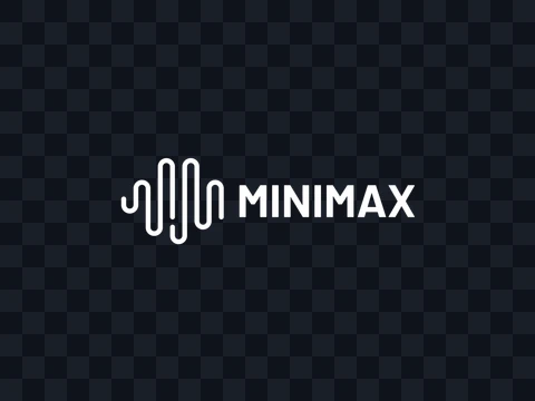 MiniMax MiniMax Logo White Dark PNG
