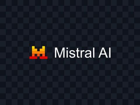 Mistral AI Mistral AI Logo Colored Dark SVG