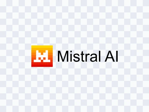 Mistral AI Mistral AI Logo Colored Light SVG
