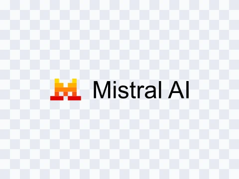 Mistral AI Mistral AI Logo Colored Light SVG