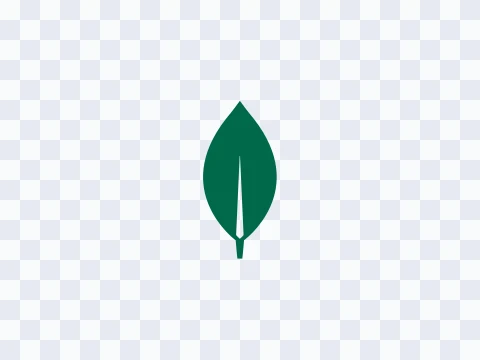 MongoDB MongoDB Icon Colored Light SVG