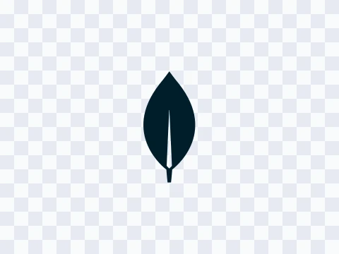 MongoDB MongoDB Icon Colored Light SVG