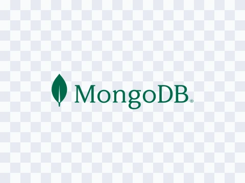 MongoDB MongoDB Logo Colored Light SVG