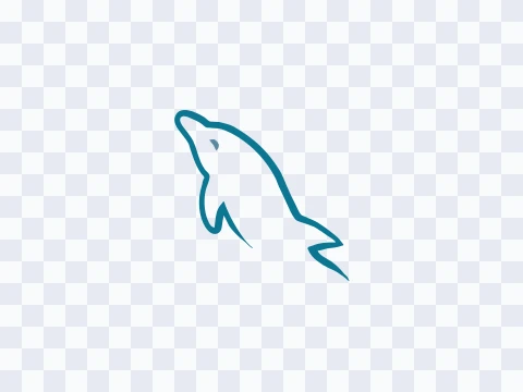 MySQL MySQL Icon Colored Light SVG