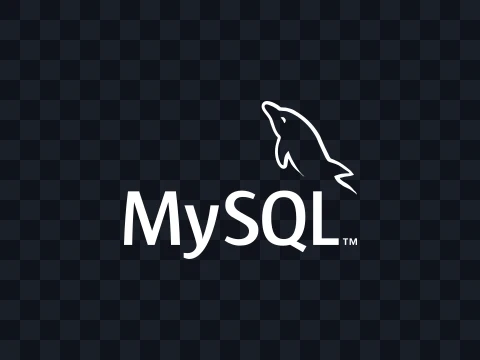MySQL MySQL Logo White Dark SVG