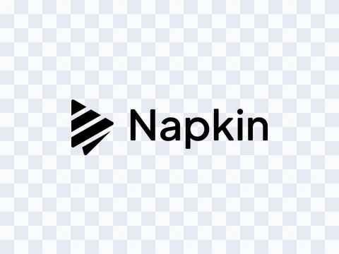 Napkin AI Napkin AI Logo Black Light PNG