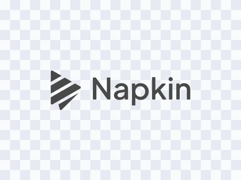 Napkin AI Napkin AI Logo Colored Light SVG
